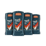 4-Pack Degree Advanced Men's 2.7oz Antiperspirant Deodorant