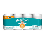 16 Mega Rolls of Angel Soft 2-Ply Toilet Paper Bath Tissue