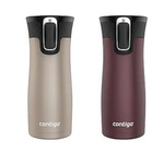 2-Pack Contigo West Loop Stainless Steel Vacuum-Insulated 16oz Travel Mug