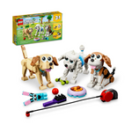Lego Creator 31137 3 in 1 Adorable Dogs Building Toy Set