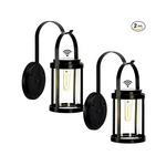 2-Pack Outdoor Light Fixtures With Dusk To Dawn Sensor