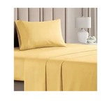 3-Piece Twin Size Comfy Breathable & Cooling Bed Sheet Set
