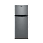 Galanz 4.6. Cu ft Two Door Stainless Steel Mini Refrigerator