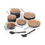 Juego de utensilios de cocina Ninja Extended Life Essential de cerámica de 12 piezas