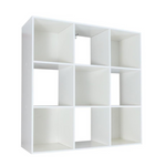 Amazon Basics 9 Cubes Storage Shelf Organizer (11.7"D x 35.9"W x 35.9"H)