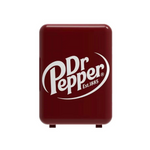 Dr Pepper Compact Freezerless Portable 6-Can Mini Fridge Cooler