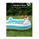 Evajoy 200-Gallon Inflatable Swimming Pool