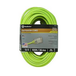 Southwire 100ft 12/3 Neon Outdoor Extension Cord