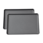 Juego de moldes para pasteles rectangulares de hoja de acero Wilton Easy Layers de 2 piezas