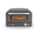 Horno de pizza portátil de acero inoxidable Cuisinart (negro mate)