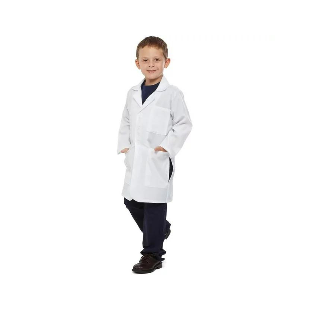 Dress Up America Kids White Lab Coat Costume