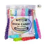 Old Fashioned Rock Candy On A Stick, Pack of 36, Assorted