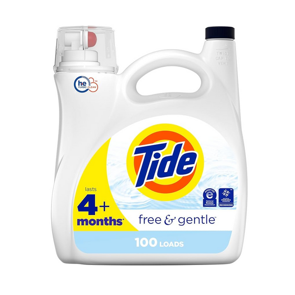Tide 100 Loads Liquid Laundry Detergent (146 fl oz, 3 options)