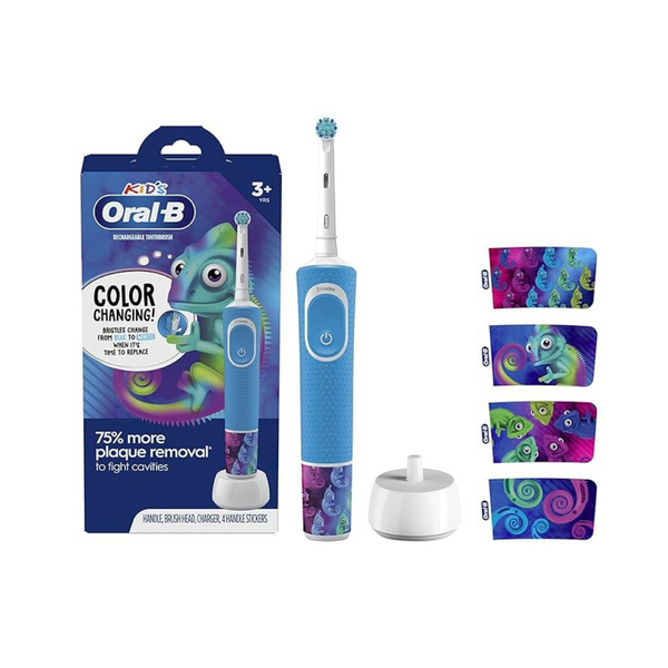 Oral-B Kids Electric Toothbrush with Sensitive Brush Head and Timer