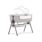 Dream On Me Lotus Portable Bassinet and Bedside Sleeper with Carry Bag