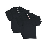 6-Piece Hanes Men's Essentials Short Sleeve T-Shirt, Value Pack