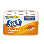 12-Count Scott ComfortPlus Toilet Paper Double Rolls
