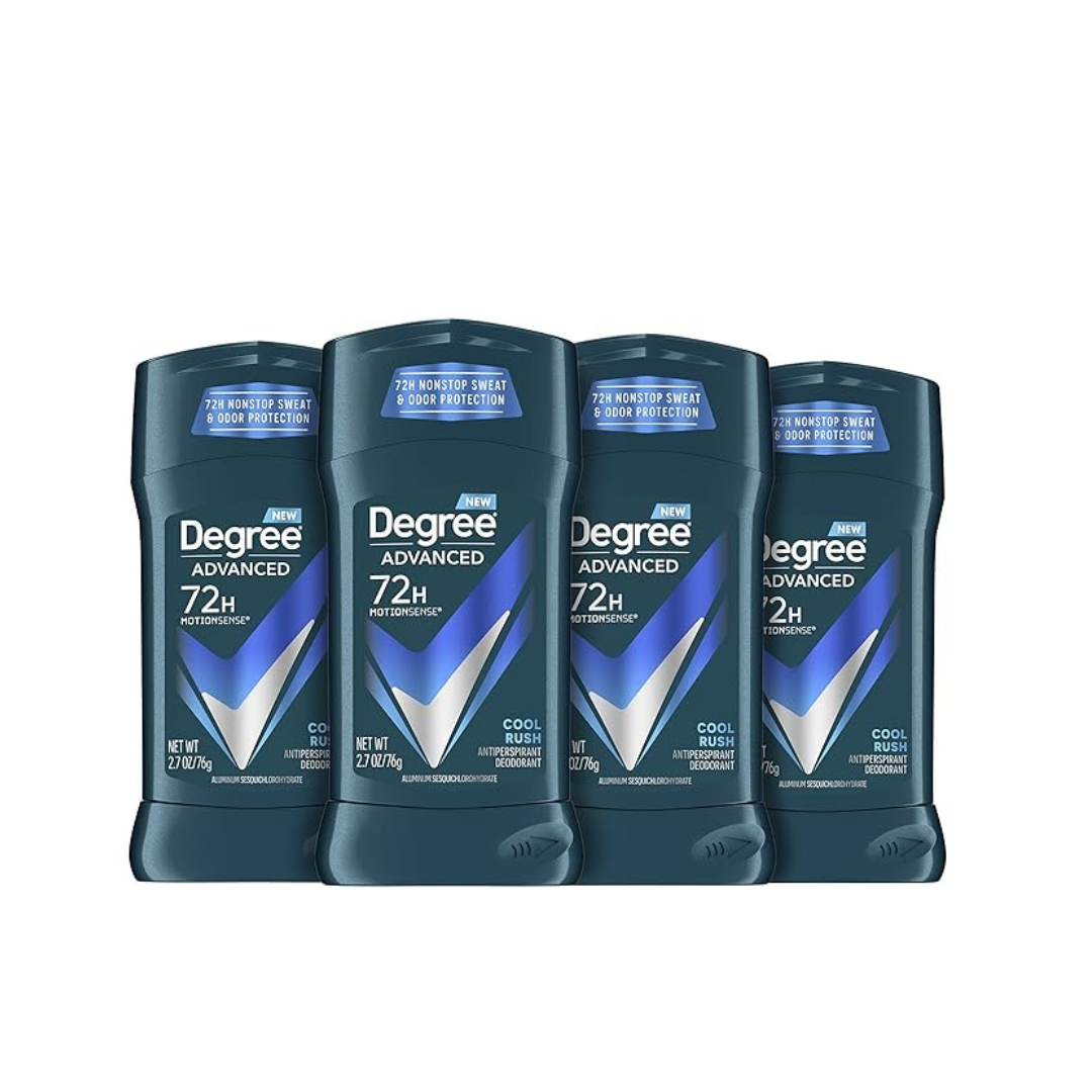 4-Count Degree Men's Advanced Protection Antiperspirant Deodorant