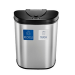 Insignia Stainless Steel 18 Gal. Automatic Trash Can