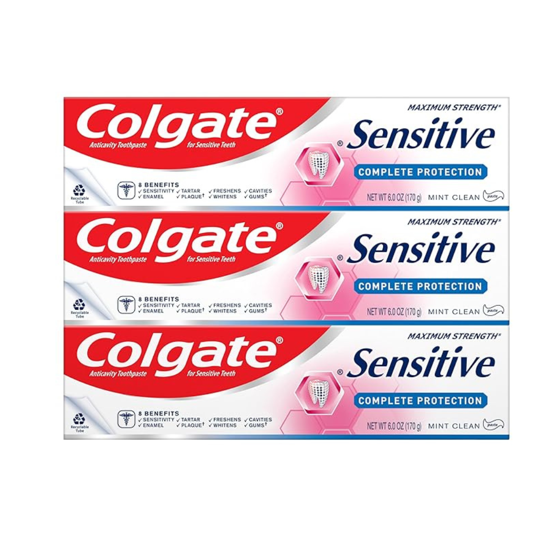 3-Pack Colgate Complete Protection Sensitive Toothpaste