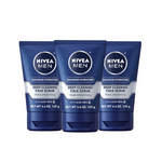 3-Pack Nivea Men's Maximum Hydration Deep Cleaning Face Scrub, 4.4oz