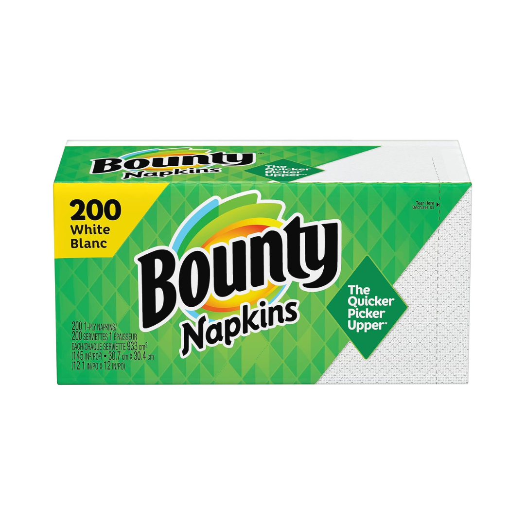 Bounty Paper Napkins 200-Ct