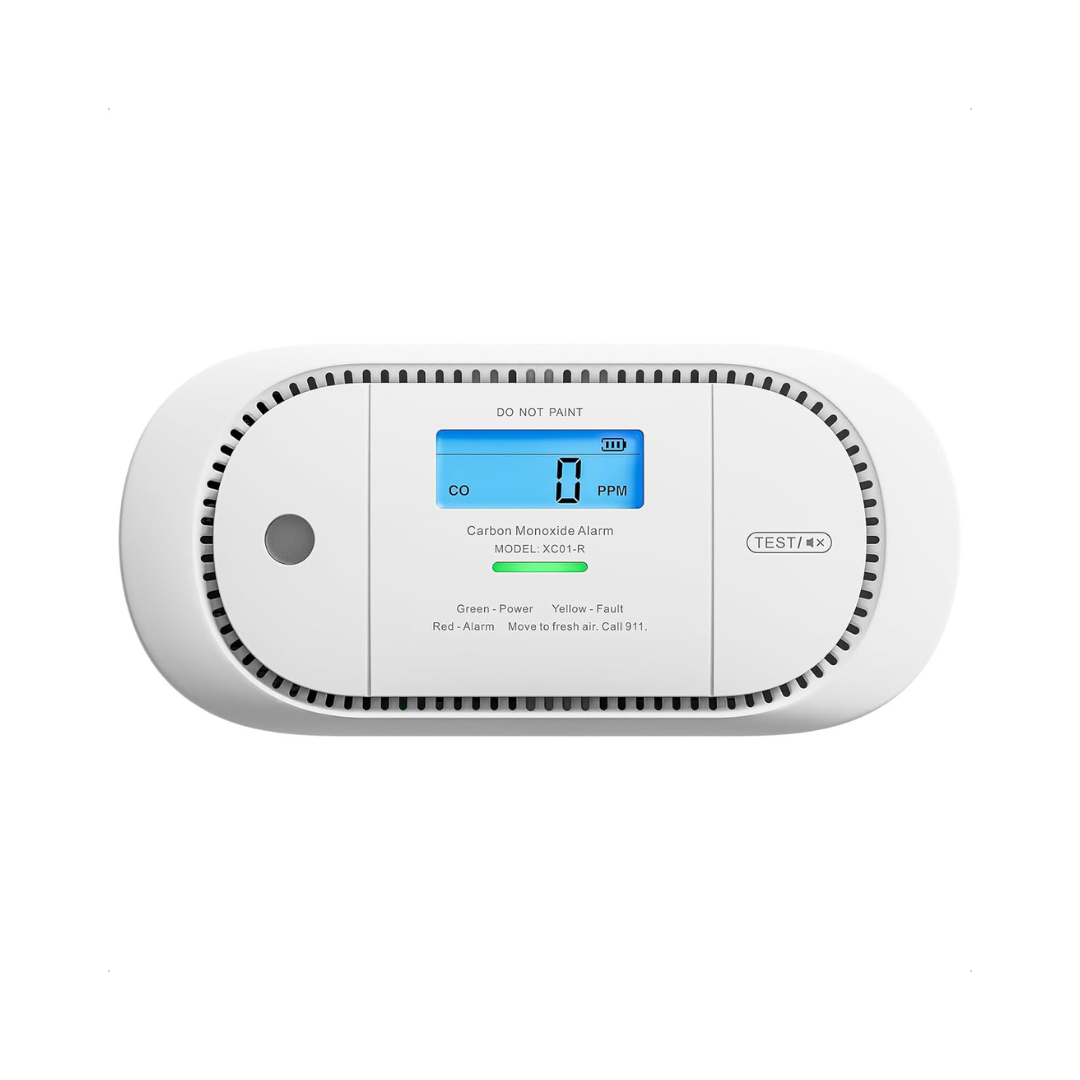 X-Sense Carbon Monoxide Detector Alarm with Digital Lcd Display