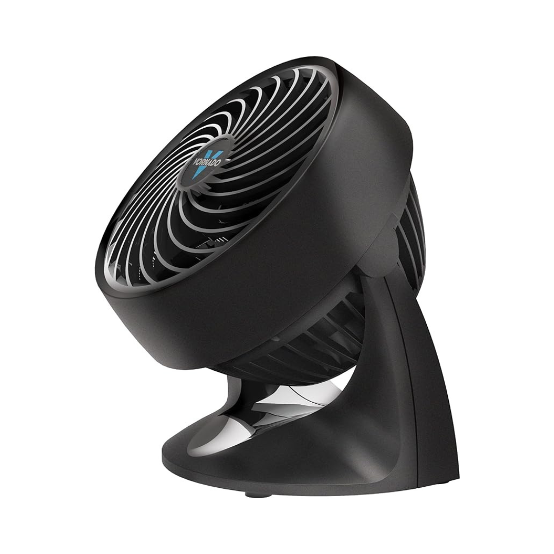 Vornado 133 Compact 2-Speed Adjustable Small Room Air Circulator Fan