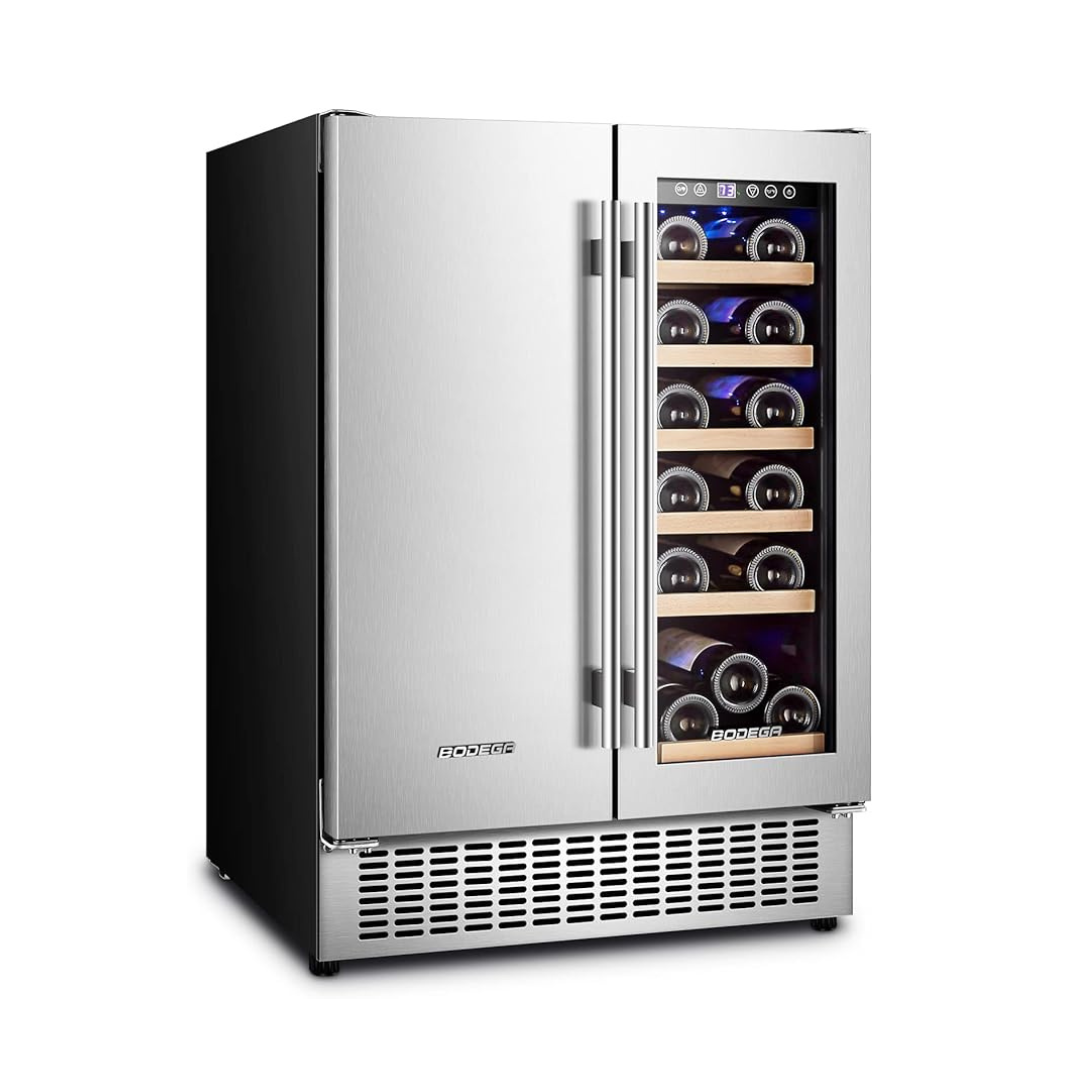 Bodega 24" Beverage & Wine Cooler Built-in and Freestanding Wine Beverage Refrigerator