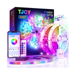 100ft Bluetooth Music Sync Rgb Color Changing Led Strip Lights