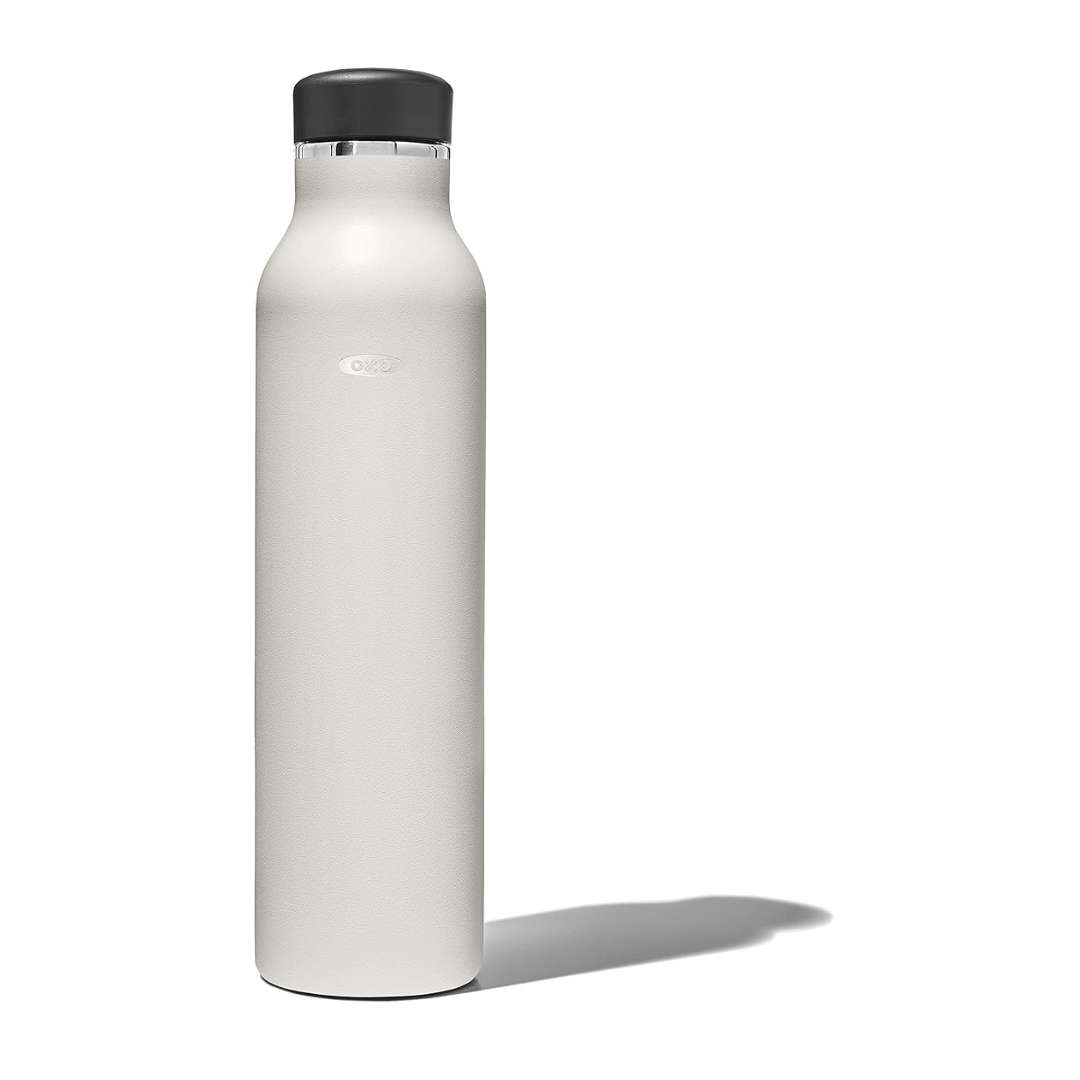 OXO Strive 24oz Insulated Water Bottle with Standard Lid