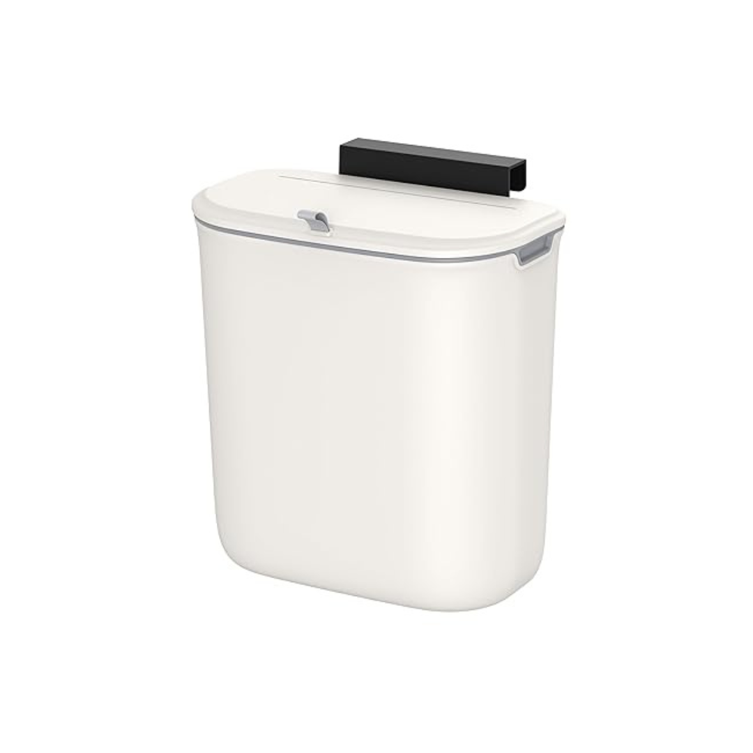Songmics 2.4 Gallon Kitchen Compost Trash Can with Lid