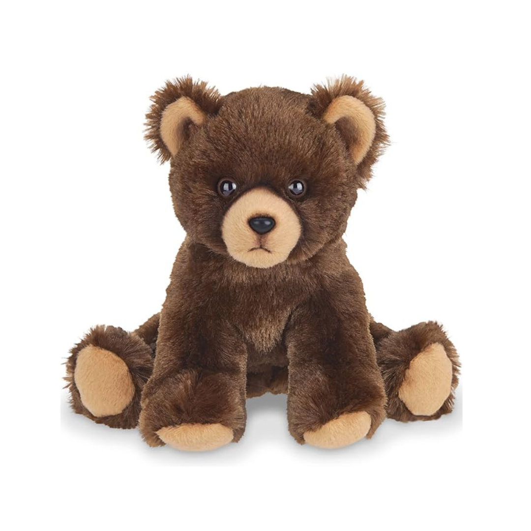 Bearington 7 inches Lil' Grizby Small Plush Stuffed Animal Grizzly Bear