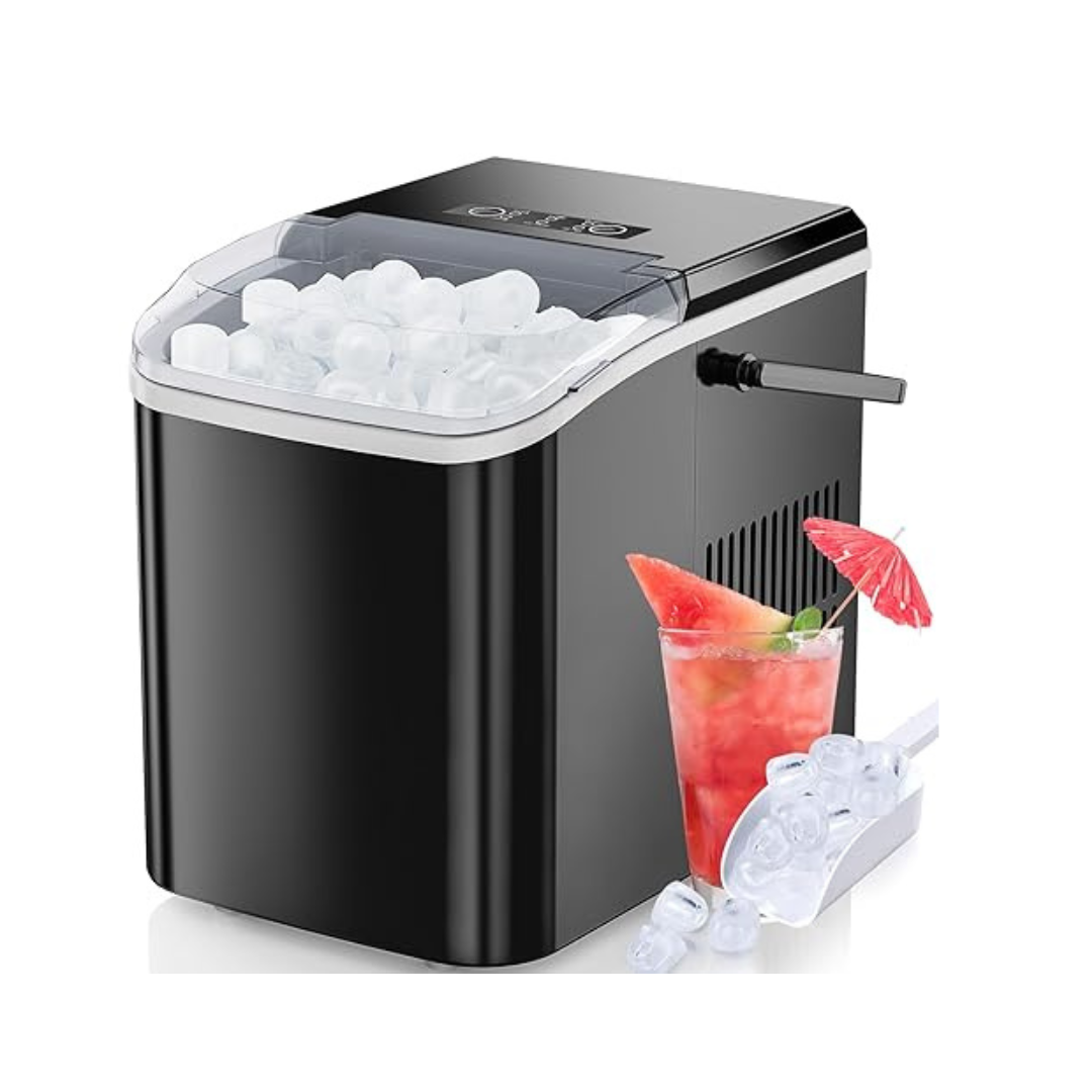 Zunmos Portable Self-Cleaning Countertop Ice Maker