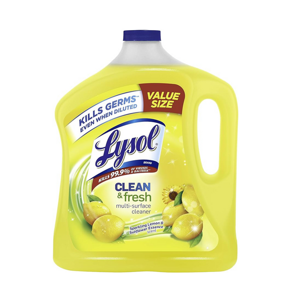 Lysol Clean & Fresh Multi-Surface Cleaner (Lemon & Sunflower, 90oz)