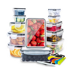 24-Piece Gped Airtight BPA Free Food Storage Containers w/Lids