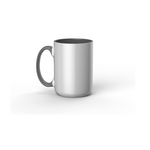 Cricut 15oz Ceramic-Coated Beveled Blank Mug