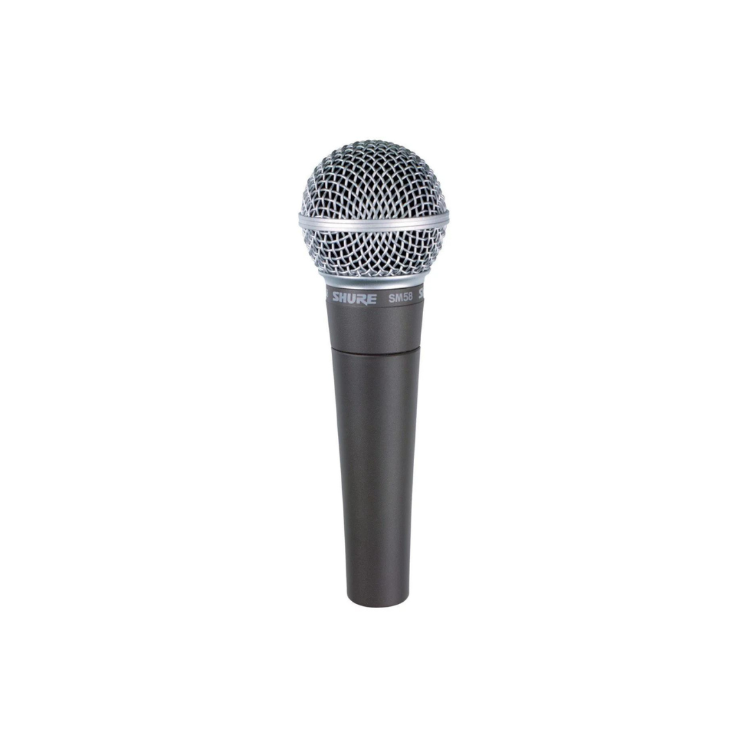 Shure SM58 Cardioid Dynamic Vocal Microphone w/ Pneumatic Shock Mount
