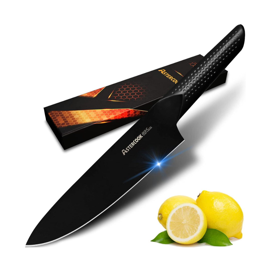 Astercook 8" Pro High Carbon German Stainless Steel Kitchen Knife