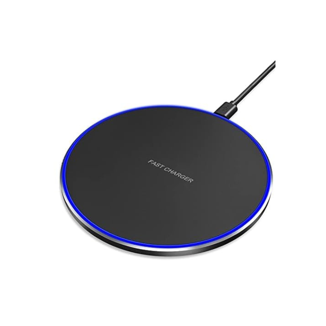 Delpattern 10W Max Wireless Charging Fast Wireless Charger (Pad)