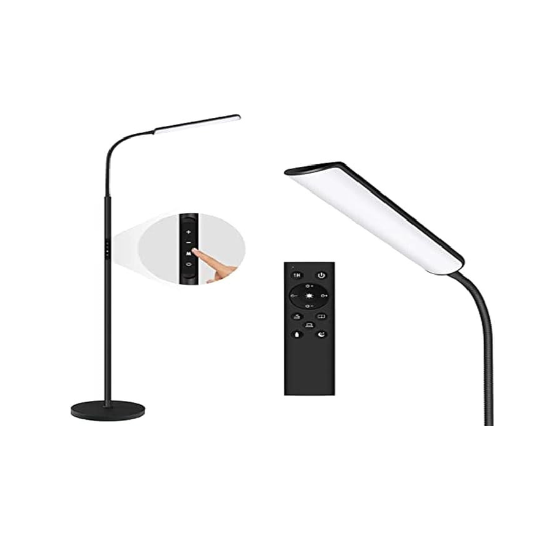 Dimunt Bright 15W Touch Control LED Floor Lamp with Remote