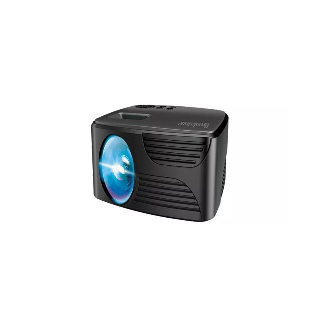Brookstone All-In-One Home Karaoke Projector Set with Microphone