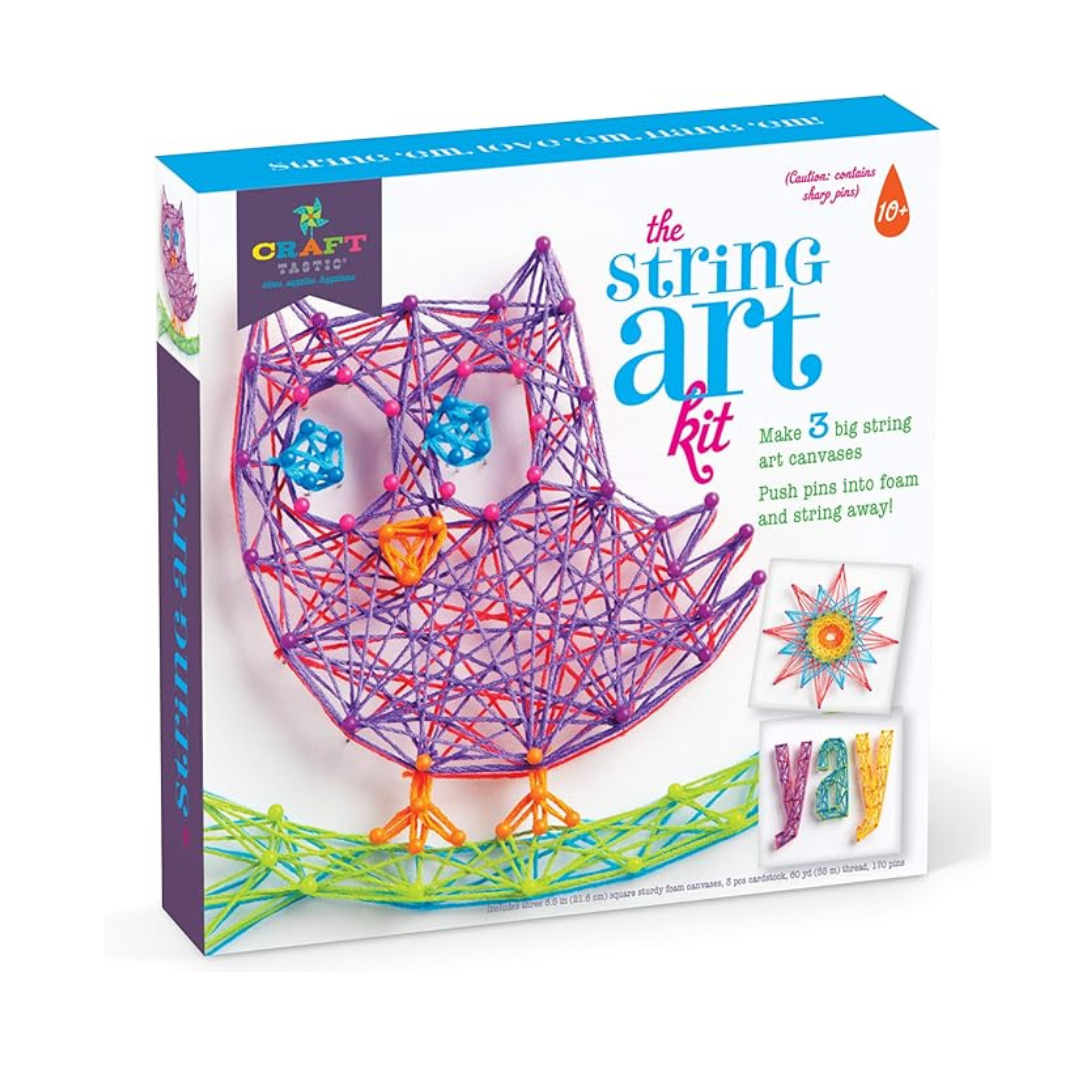 Craft-tastic String Art Kit: Owl Edition
