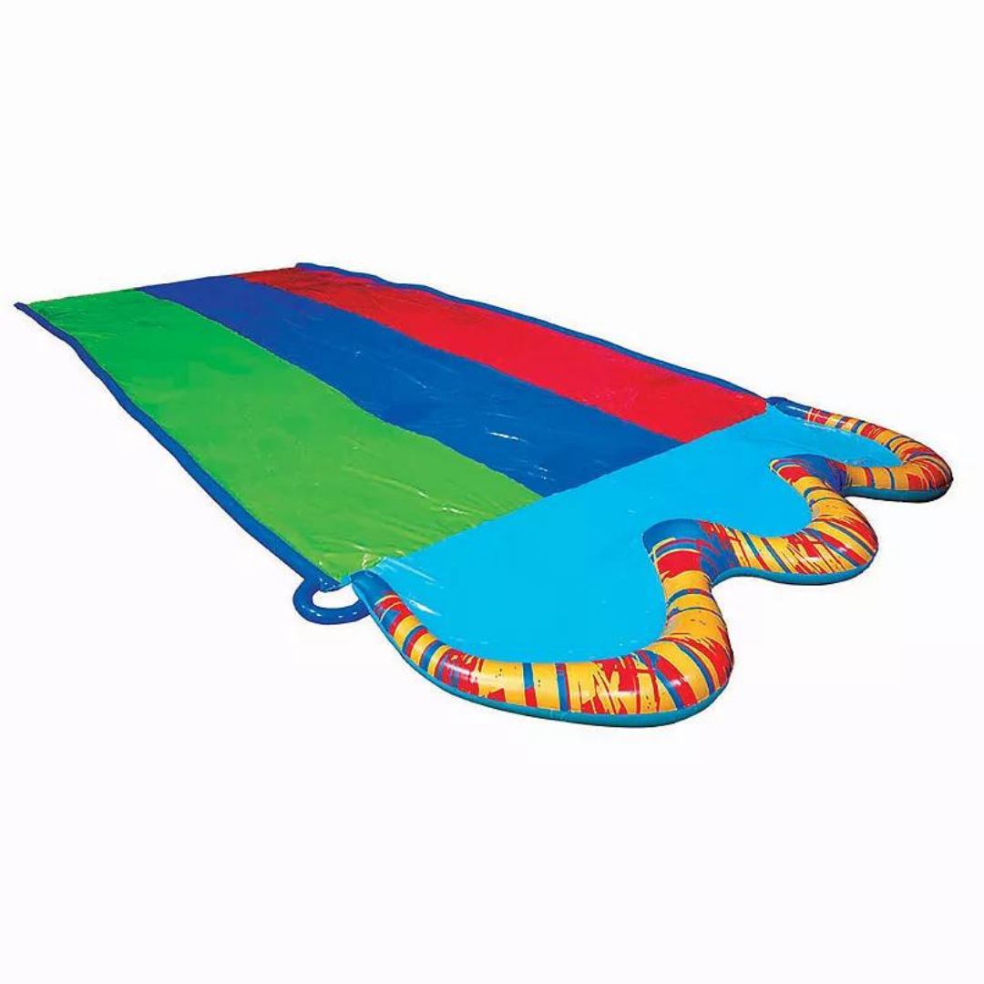 Banzai Triple Racer 16ft Water Slide-with 3 Bodyboards Included
