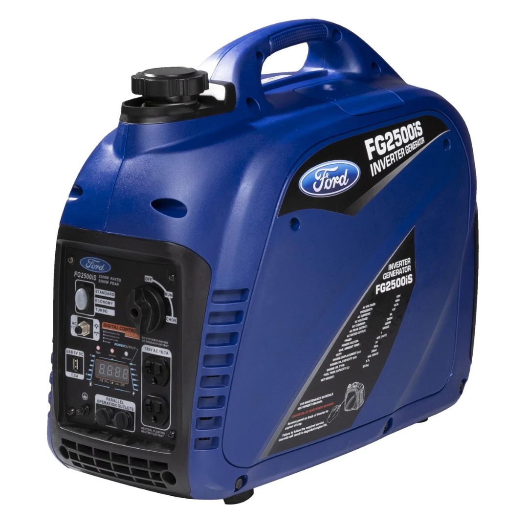 Ford Silent Series 2500W Carb Compliant Gas Quiet Portable Generator
