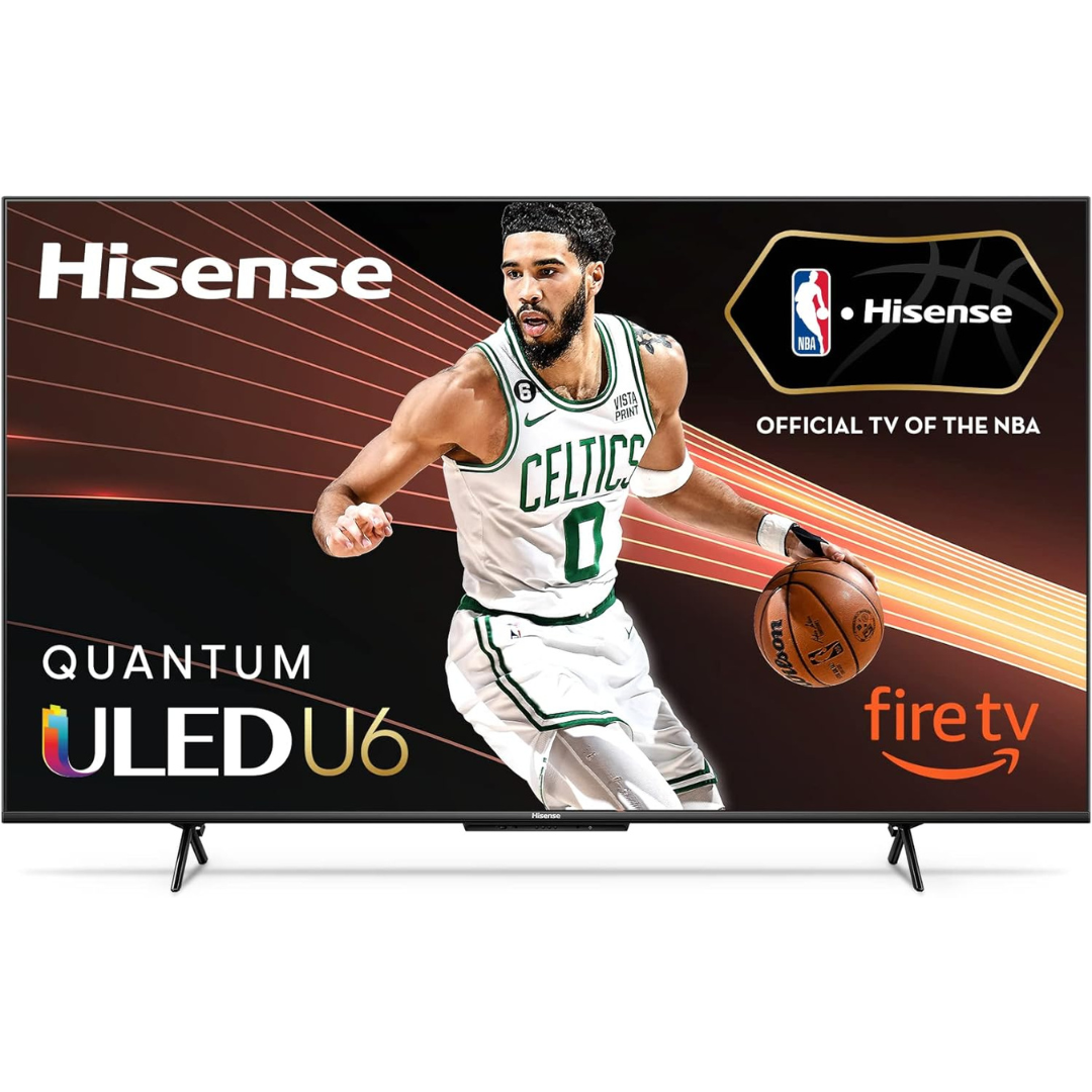 Hisense U6 Series 50" 4K Ultra HDR Smart Fire QLED TV w/Dolby Vision