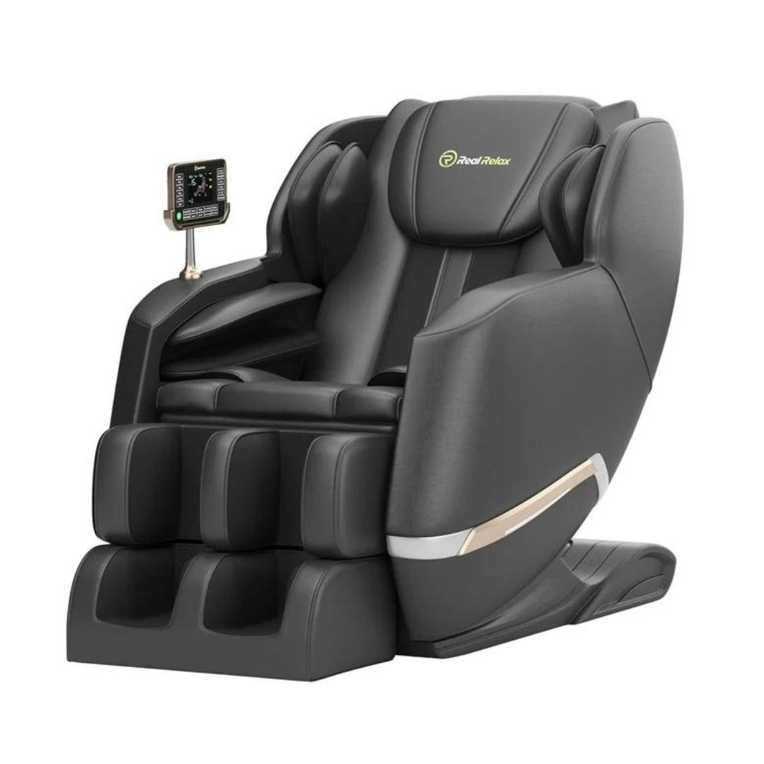 Real Relax Full Body Zero Gravity Shiatsu Recliner Electric Massage Chair