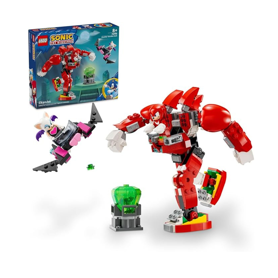 LEGO Sonic The Hedgehog Knuckles Guardian Mech Building Toy Set
