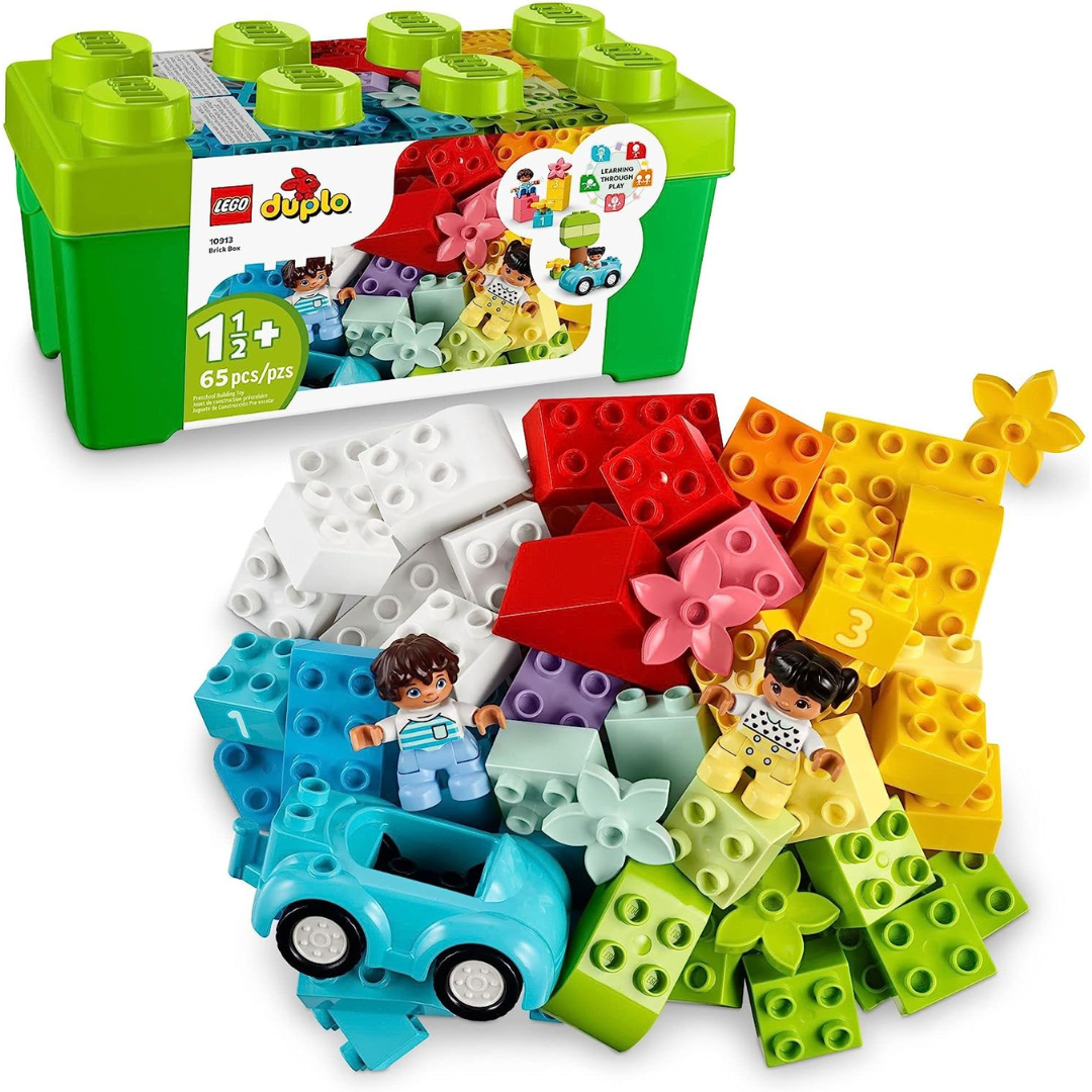 65-Pieces LEGO DUPLO Classic Brick Box Building Set
