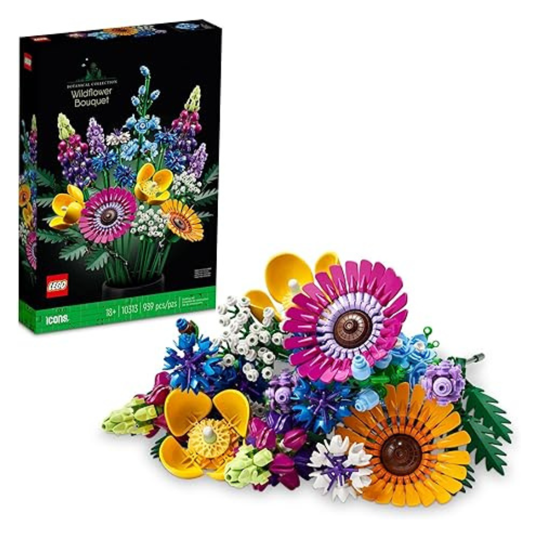939-Piece LEGO Icons Botanical Collection Wildflower Bouquet Building Set